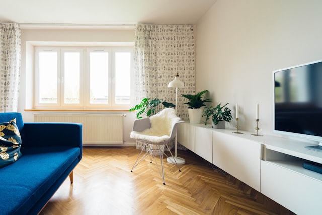Zonlicht door de hele woning